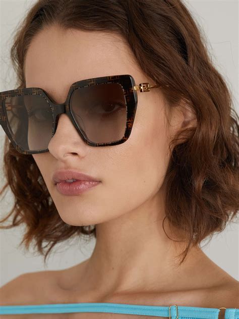 fendi womens glasses 2015|Fendi women's oversized sunglasses.